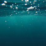 Under the surface of water