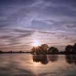 Sunset over Hatchet Pond