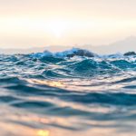 Body of water, taken close to the water