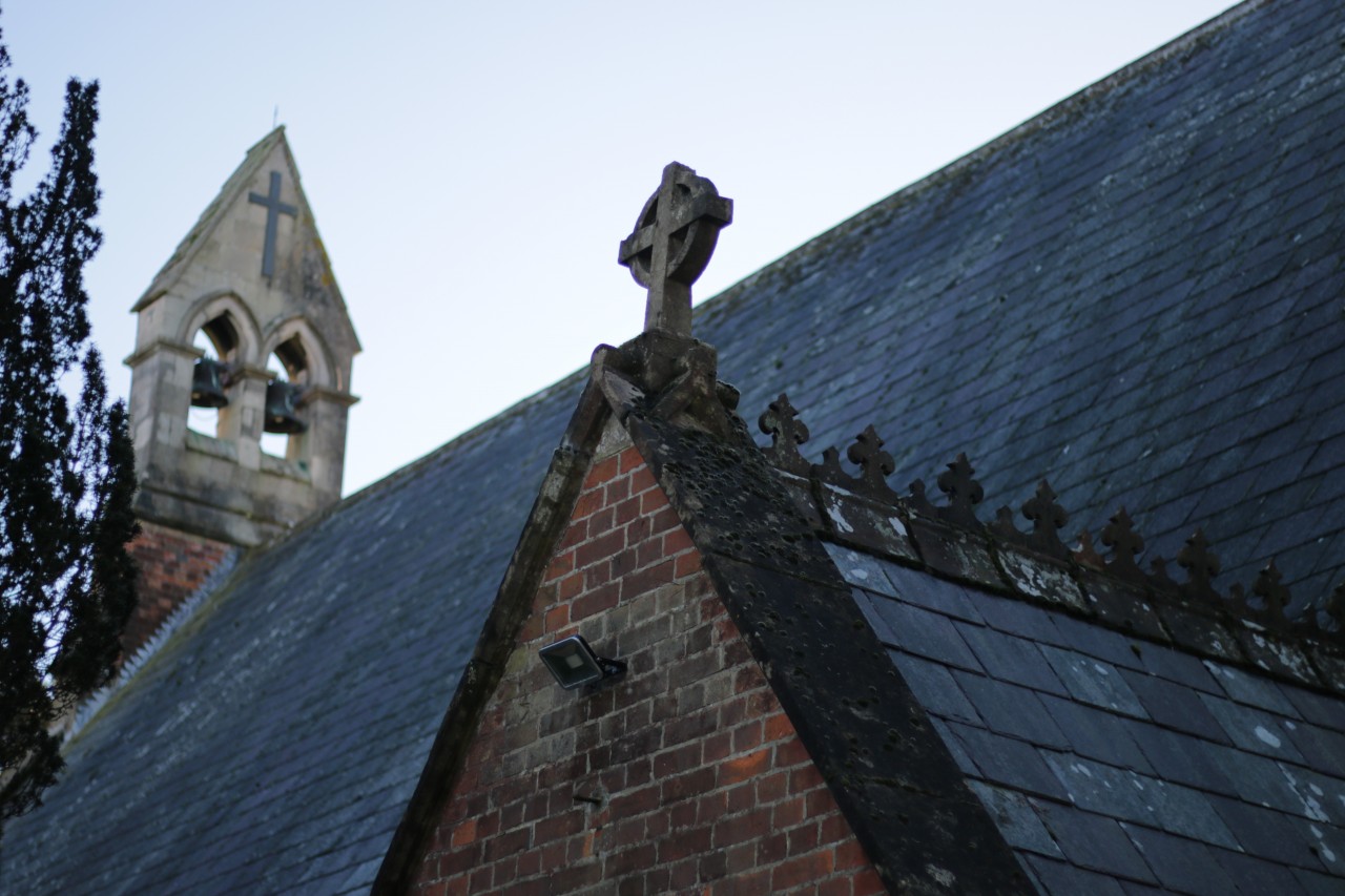 Bells on roof of St Mark's