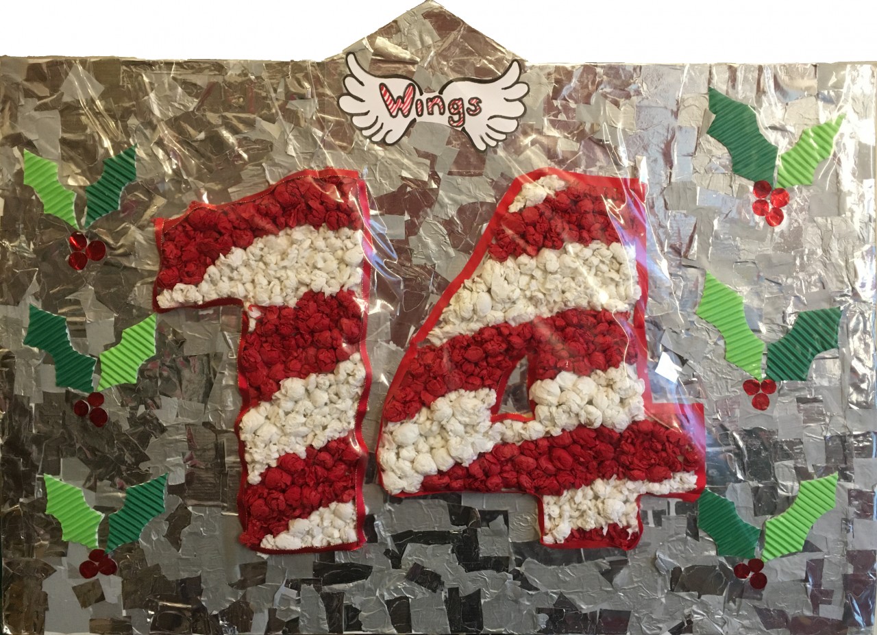 Decorated by Pennington Junior School