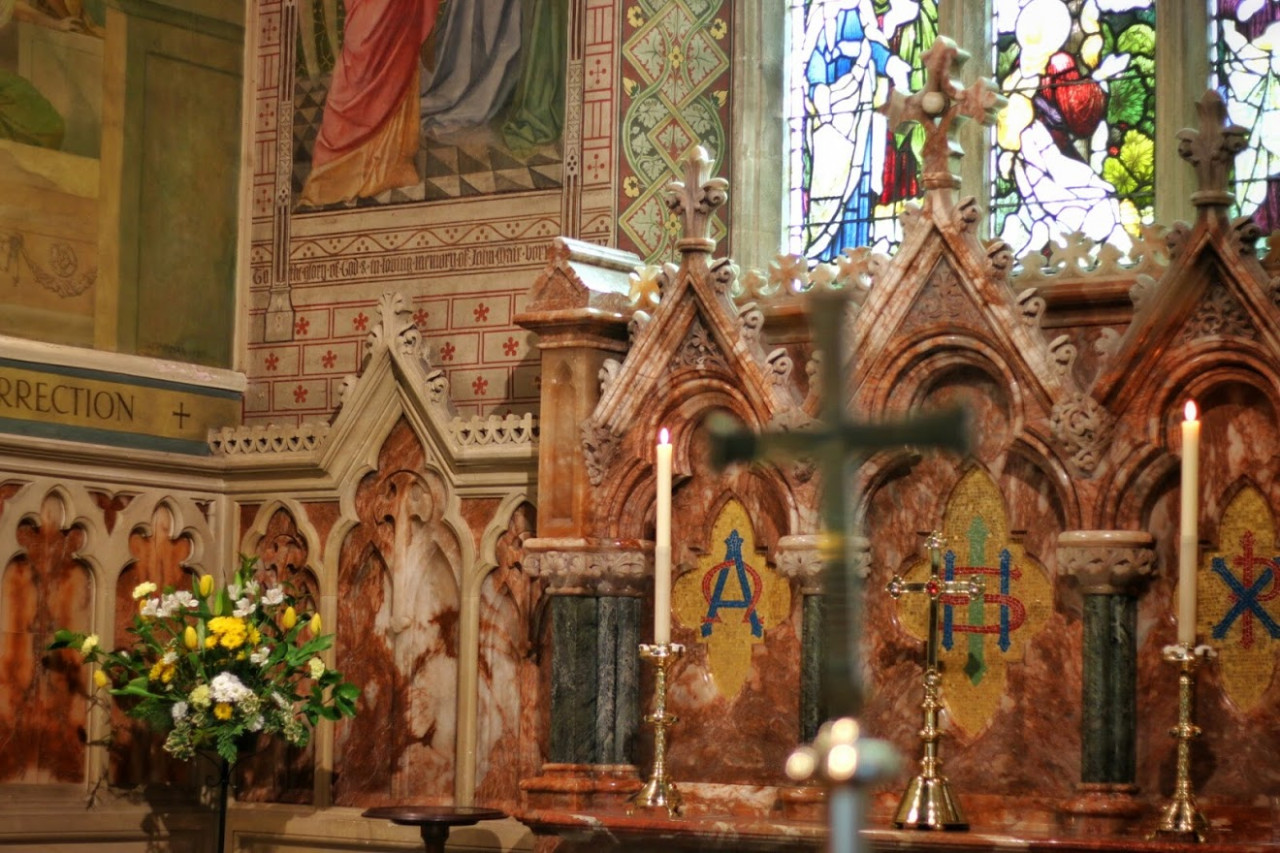Altar at St Mark's