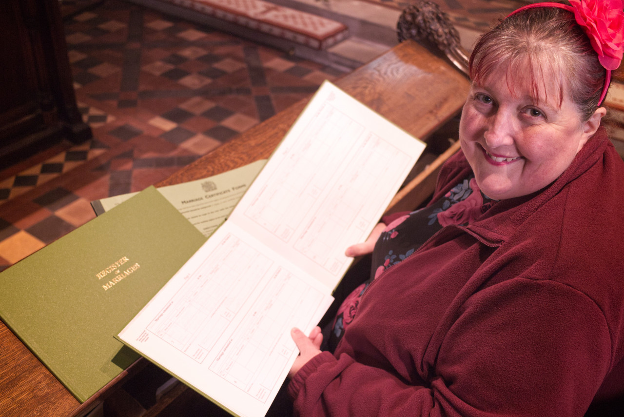 Marriage registers are no longer a thing from May 2021