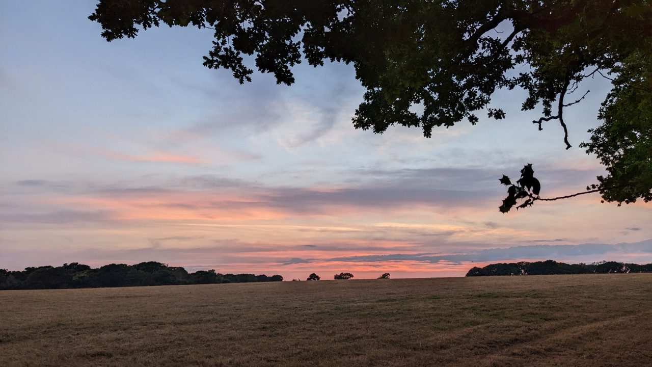 Sunset scene